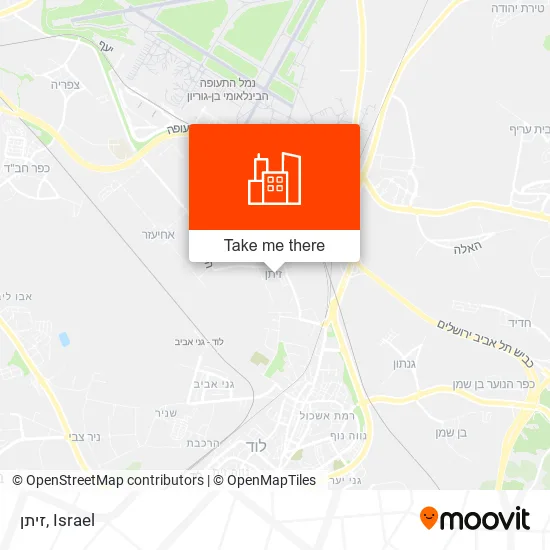 זיתן map