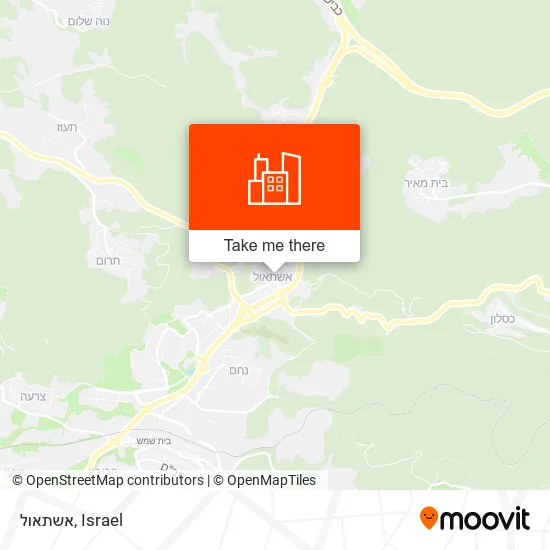 Карта אשתאול