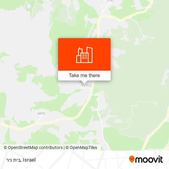 Карта בית ניר