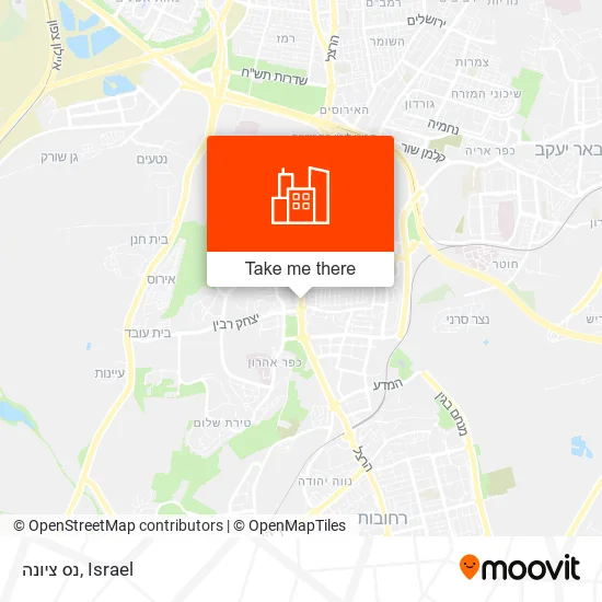 נס ציונה map