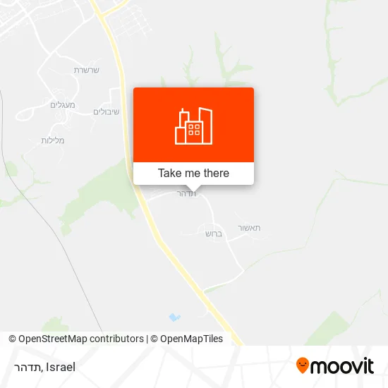 תדהר map