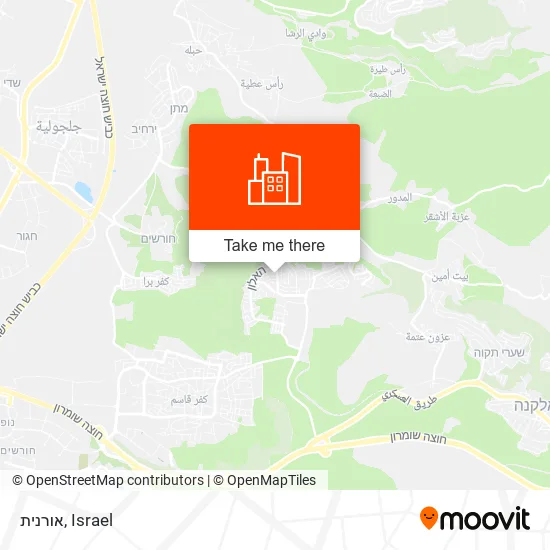 Карта אורנית