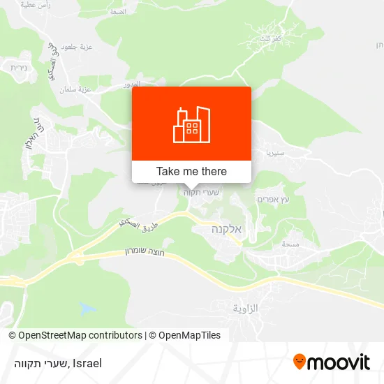 Карта שערי תקווה