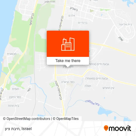 Карта חיבת ציון