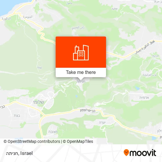 Карта חניתה