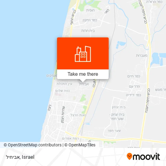 Карта אביחיל
