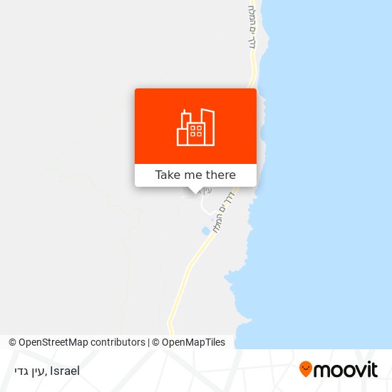 עין גדי map