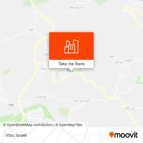 נעלה map