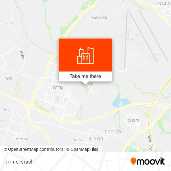 קדרון map