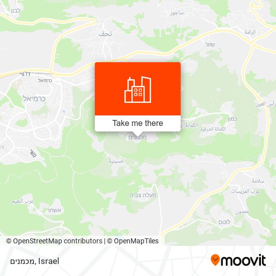 Карта מכמנים