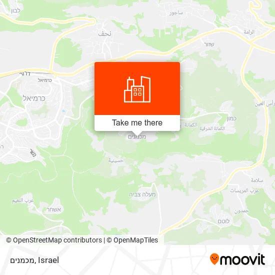 Карта מכמנים