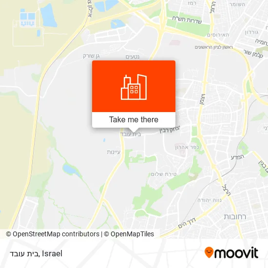 Карта בית עובד
