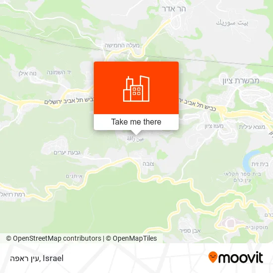 Карта עין ראפה