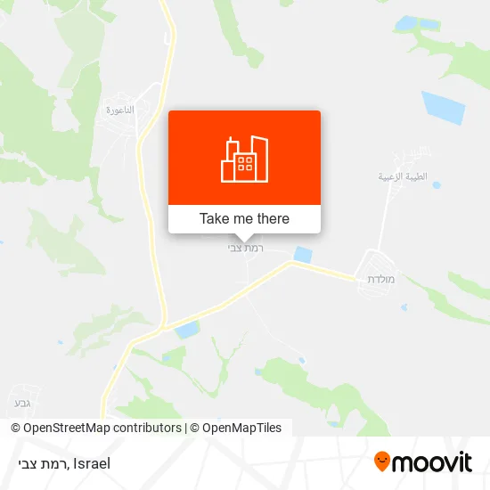 Карта רמת צבי