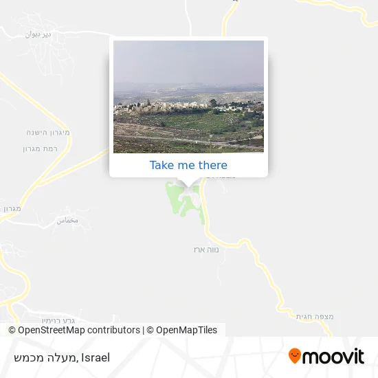 Карта מעלה מכמש