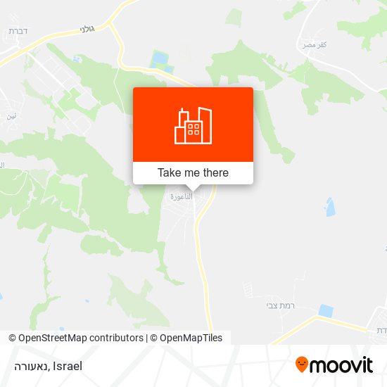נאעורה map