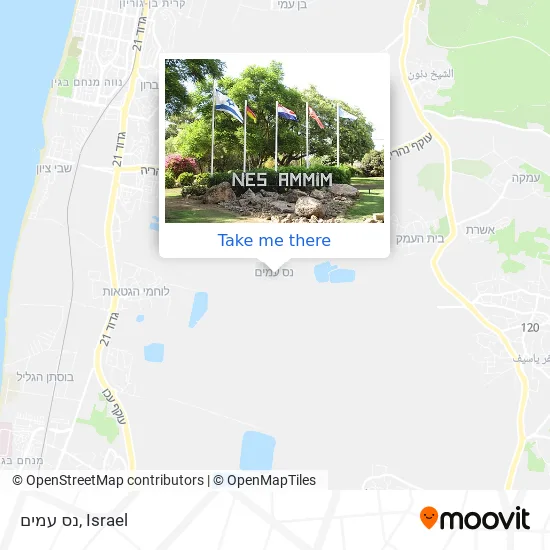 נס עמים map