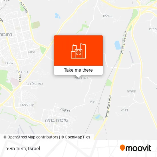 Карта רמות מאיר