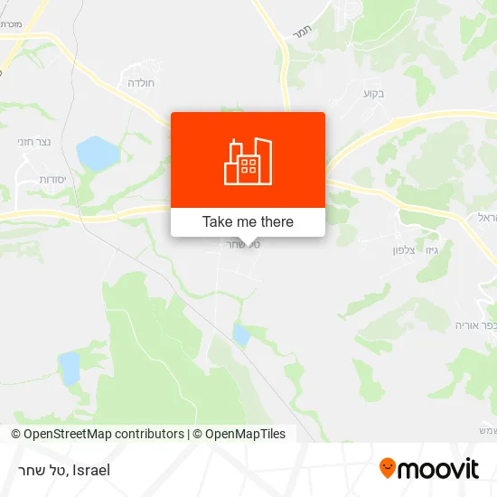טל שחר map