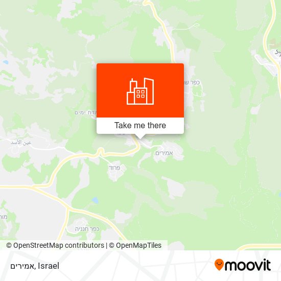 אמירים map