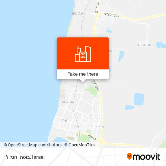 Карта בוסתן הגליל