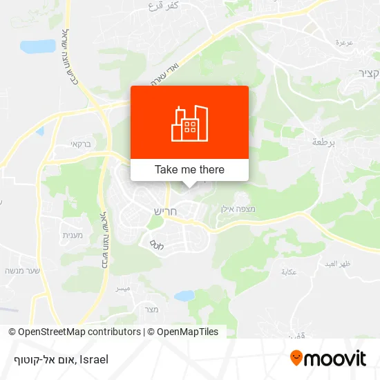 Карта אום אל-קוטוף