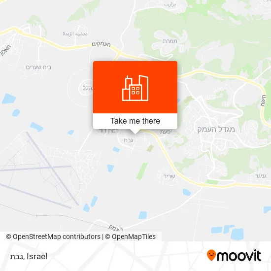 Карта גבת