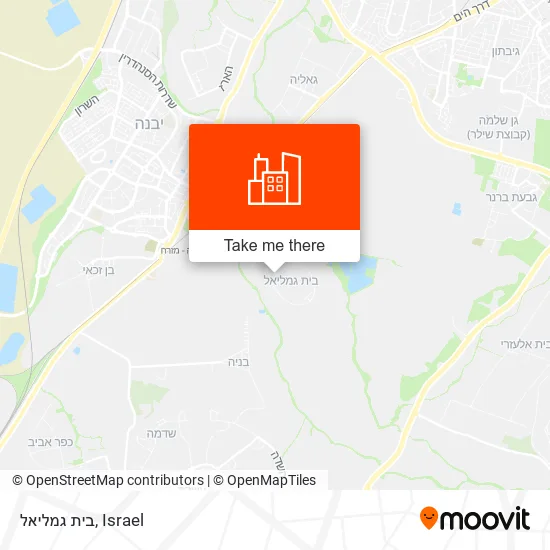 Карта בית גמליאל