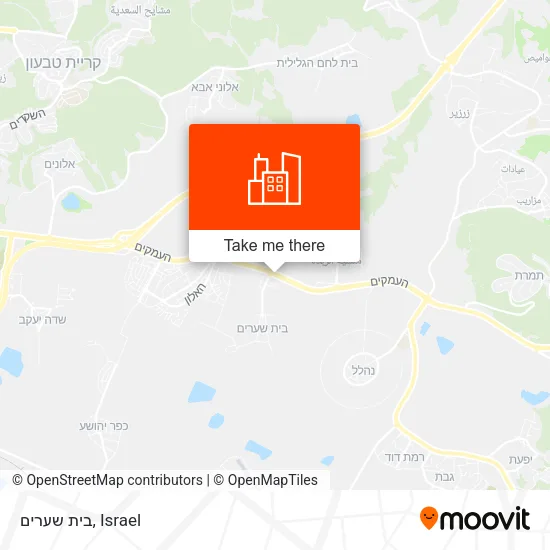 Карта בית שערים