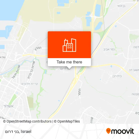 Карта בני דרום