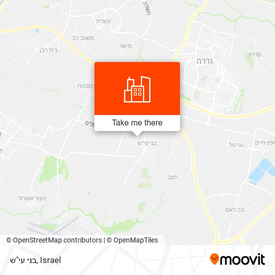 Карта בני עי"ש