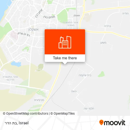 Карта בת הדר