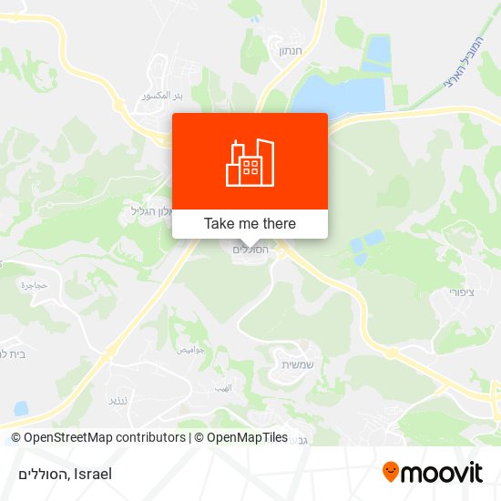 הסוללים map
