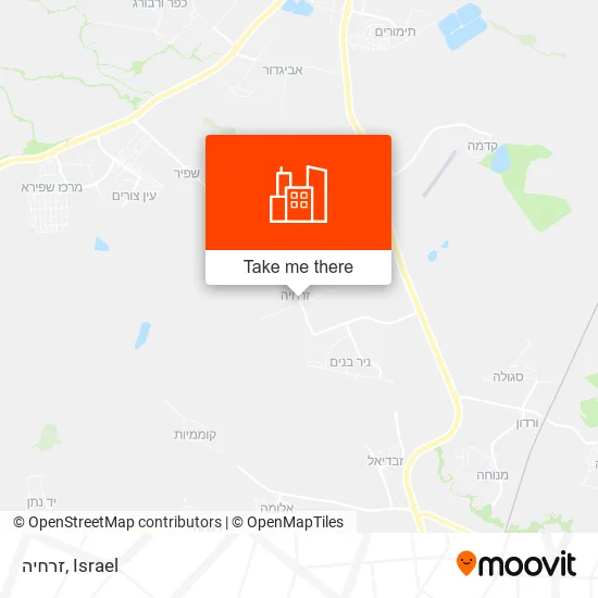 זרחיה map