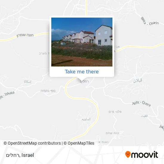 רחלים map