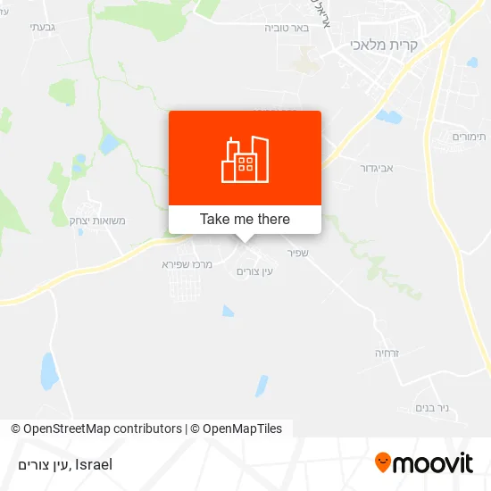 Карта עין צורים