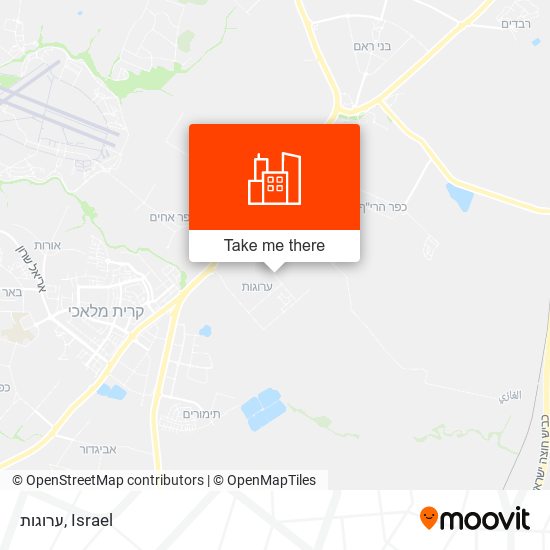 ערוגות map
