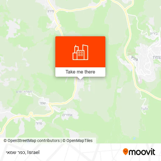 Карта כפר שמאי