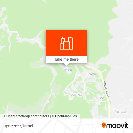 Карта כרמי קטיף