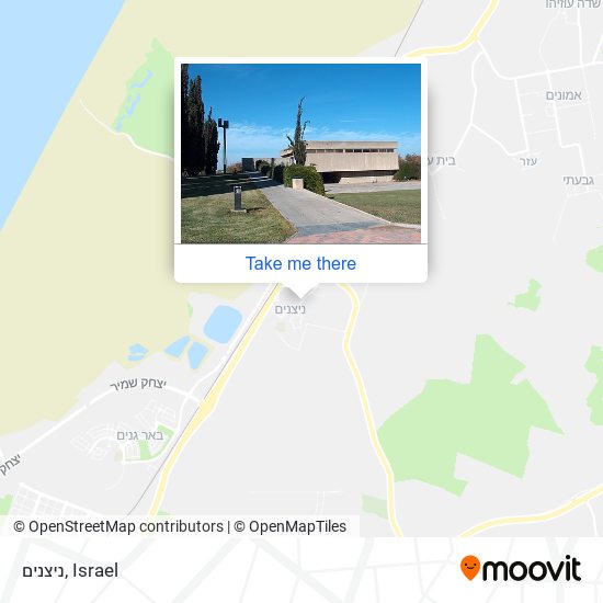 ניצנים map
