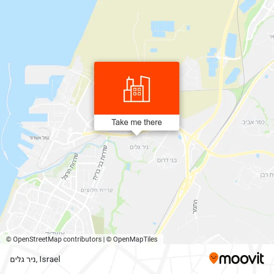 Карта ניר גלים