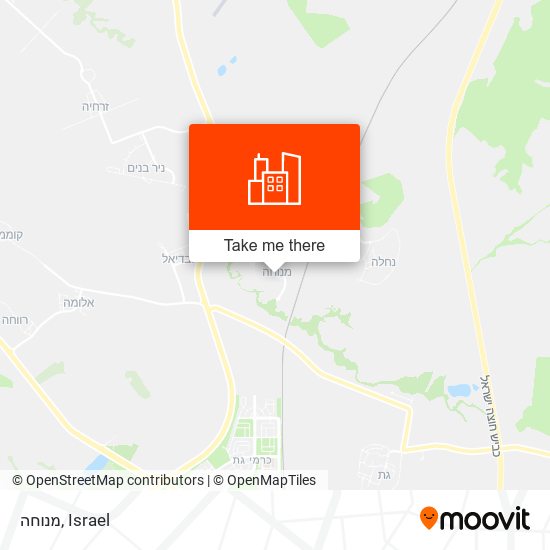 מנוחה map