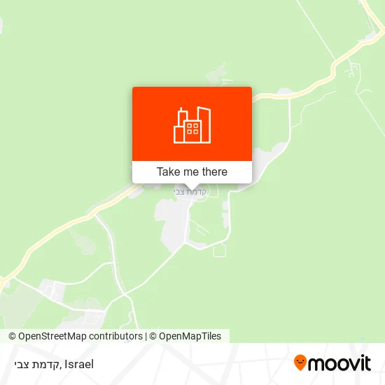 Карта קדמת צבי