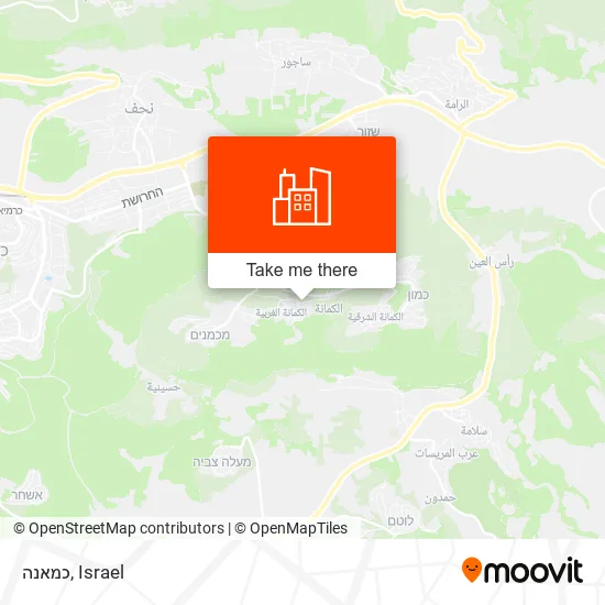 Карта כמאנה