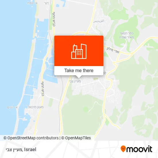 Карта מעיין צבי