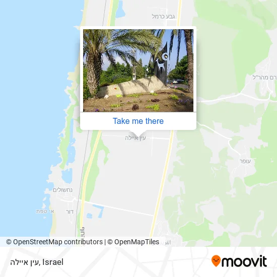 Карта עין איילה