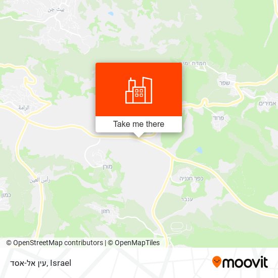 עין אל-אסד map