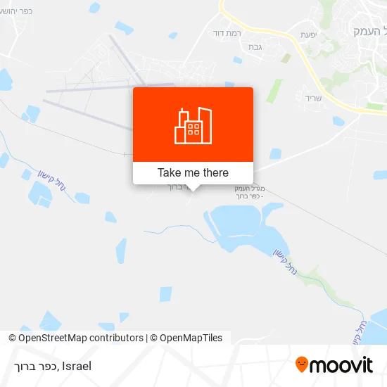 כפר ברוך map