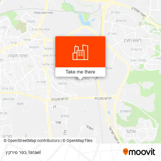 Карта כפר סירקין