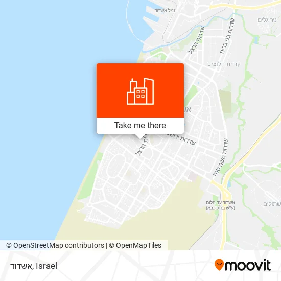Карта אשדוד